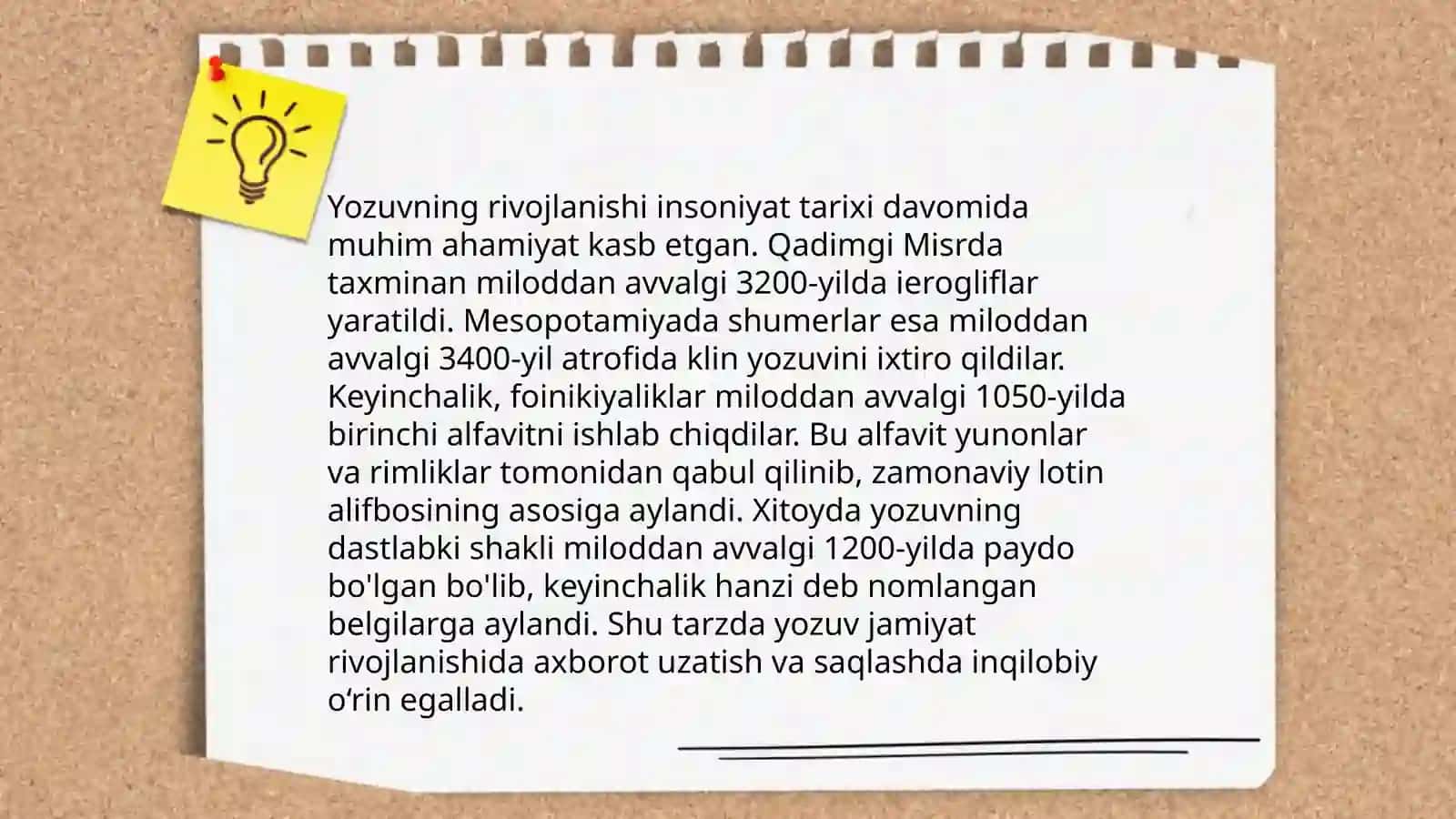 Grafika. Grafemalar va ularning turlari. Yozuv haqida ma'lumot 4