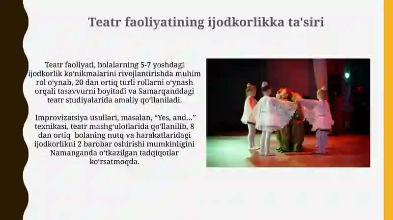 O'yin orqali ijodkorlikni rivojlantirish 4