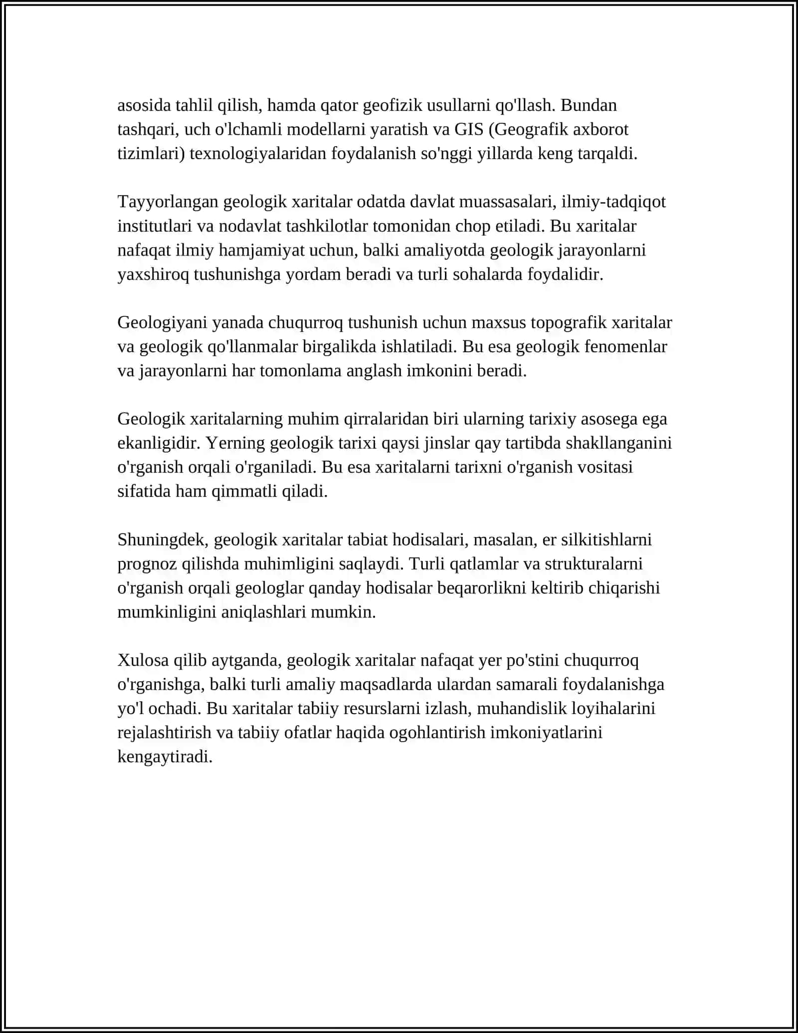 Geologik xarita tushunchasi 4