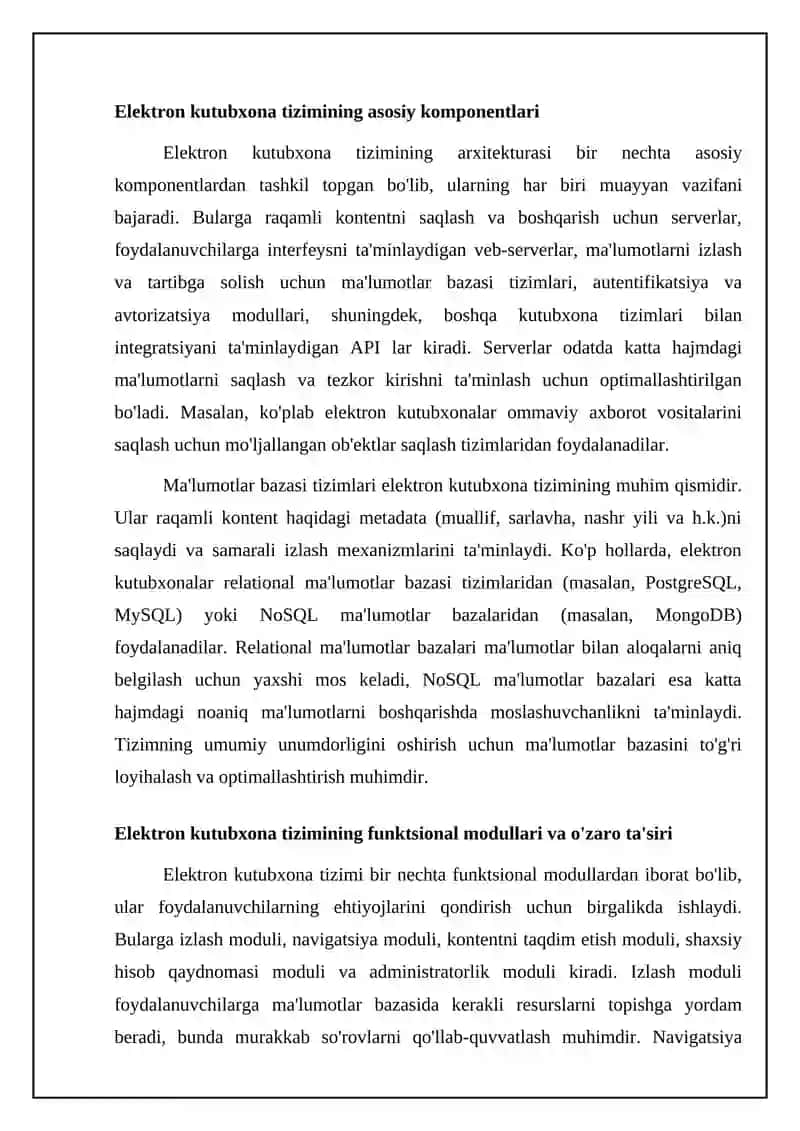 Elektron kutubxona tizimi va uning tuzilmasi 4