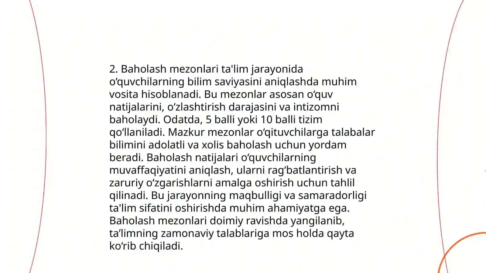 Baholash turlari 4