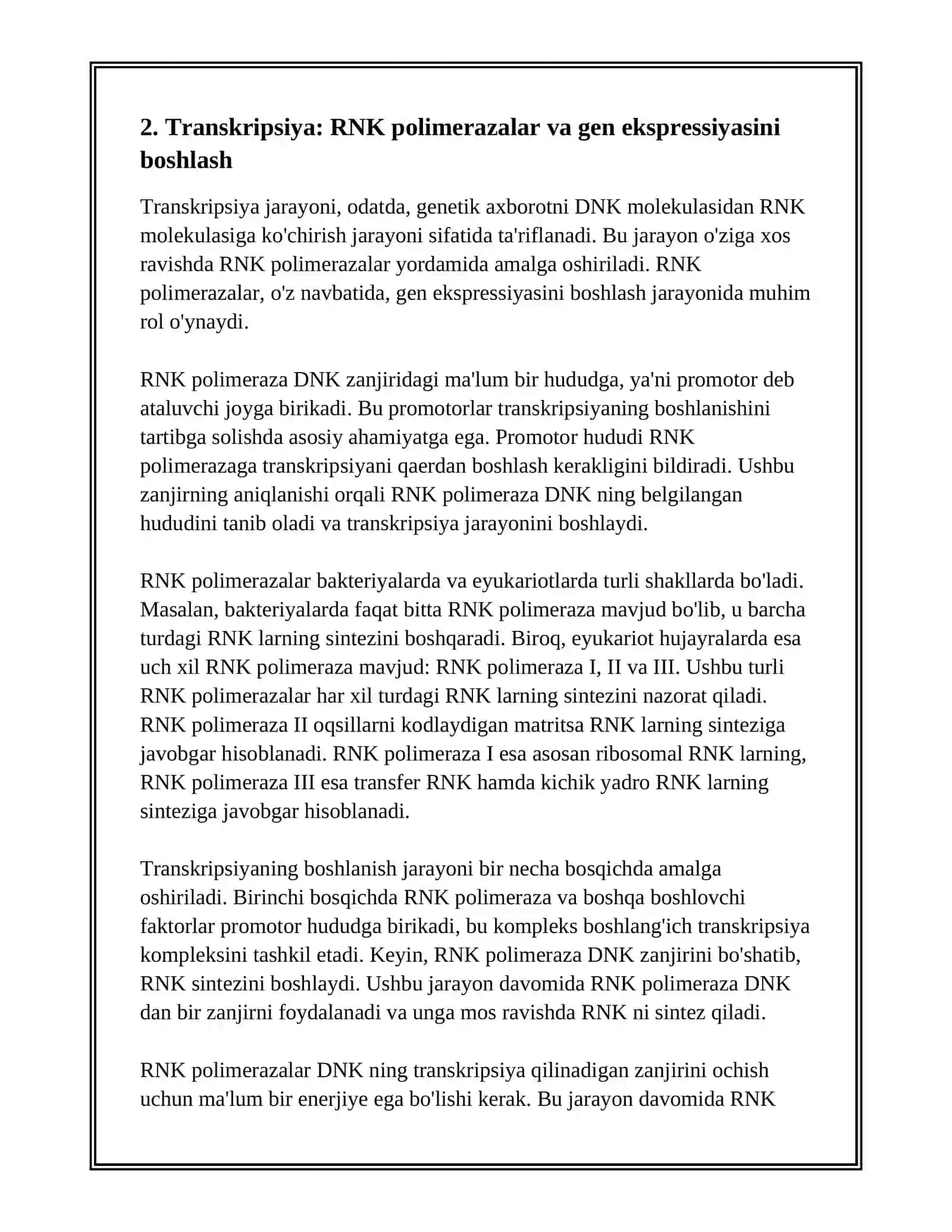NUKLEIN KISLOTALAR ALMASHINUVI 4