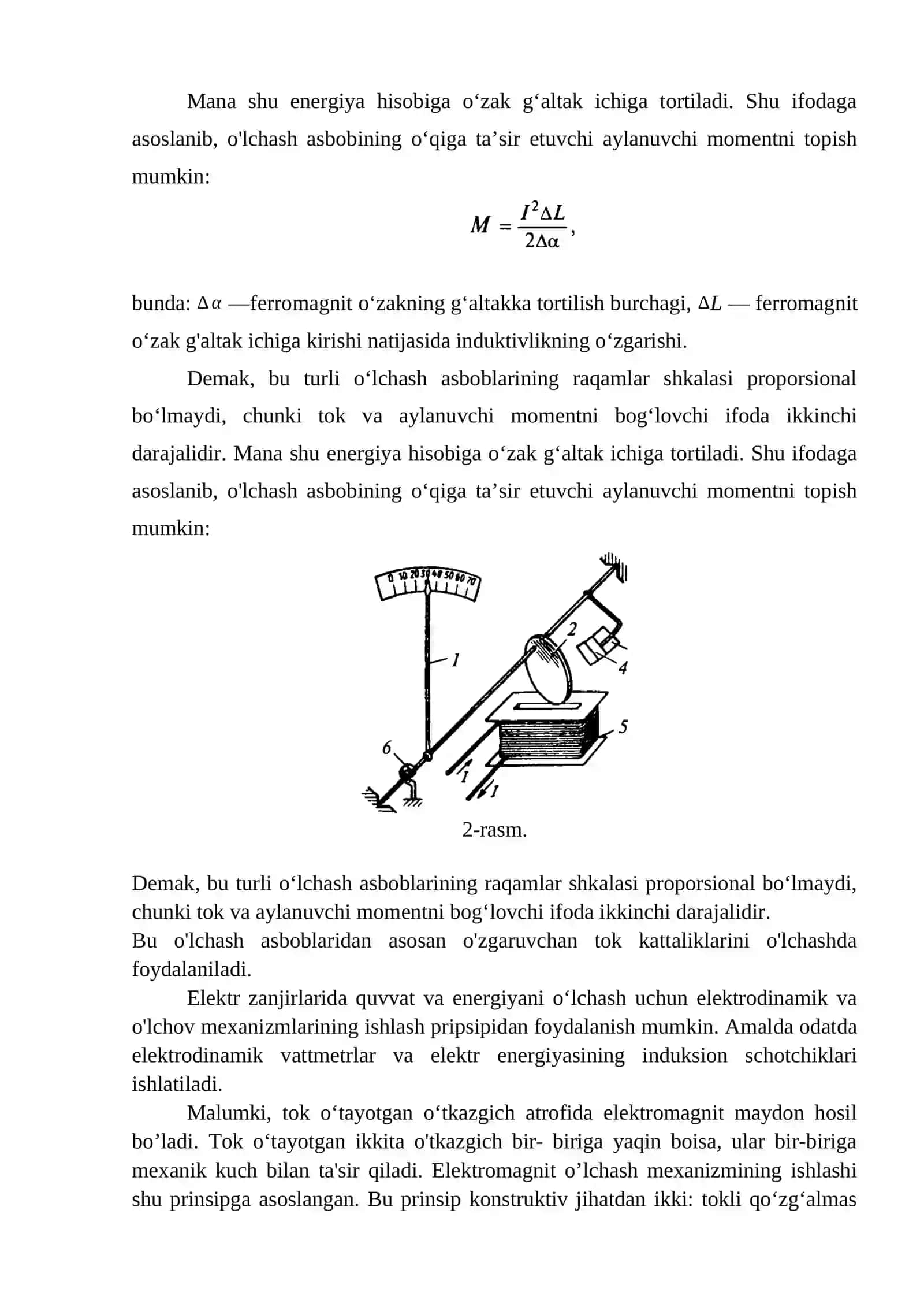 Elektr o‘lchashlar va elektr o‘lchov asboblari 4