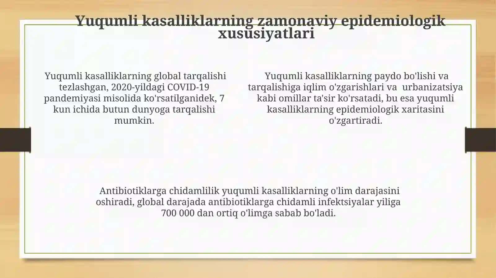 Karantinvaoʻtaxavfliinfeksiyalarningzamonaviyepidemiologiyaxususiyatlari 4