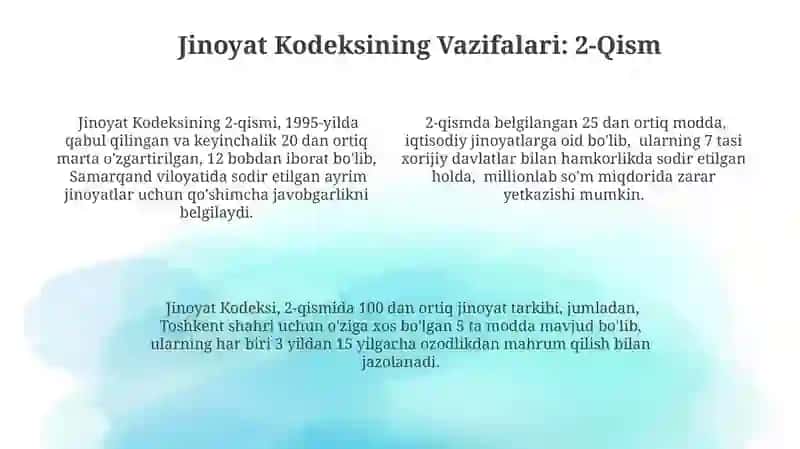 Jinoyat Kodeksi 4