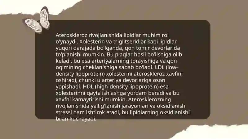 Ateroskleroz rivojlanishining biokimyoviy asoslari 4