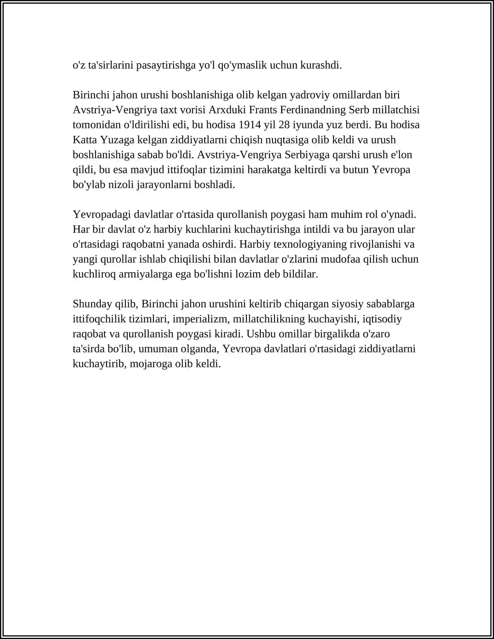 BIRINCHI VA IKKINCHI JAHON URUSHIDAGI SIYOSIY VAZIYAT 4