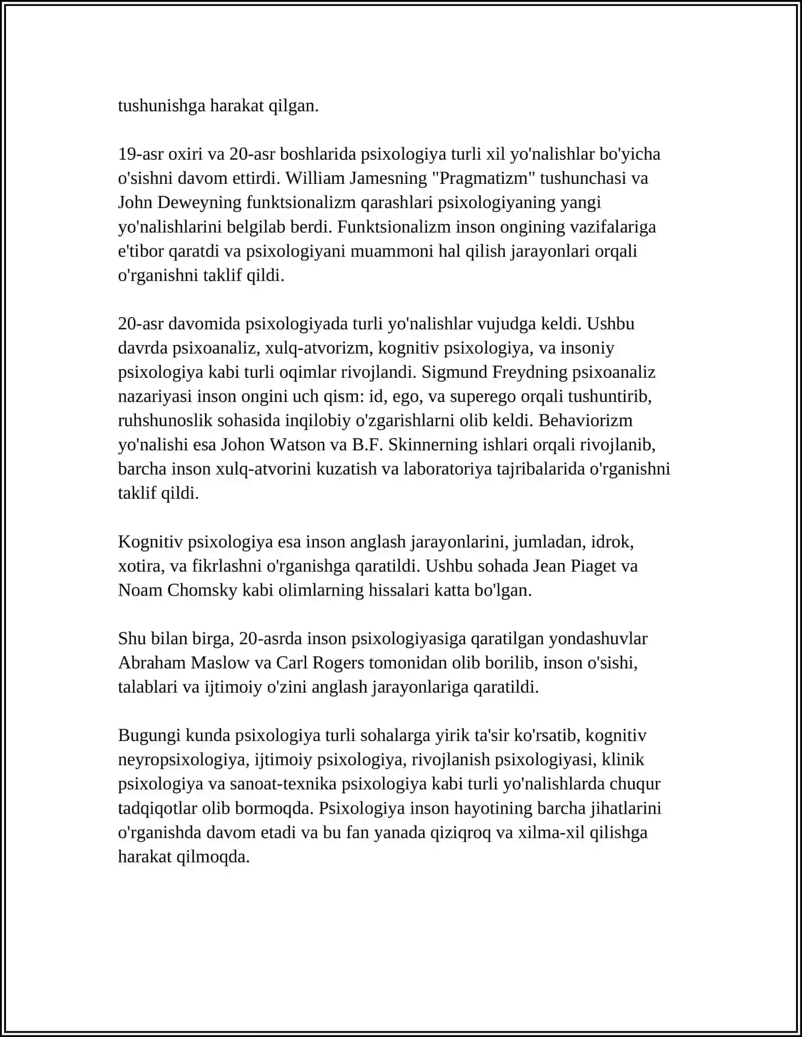 PSIXOLOGIYA FANINING TARAQQIYOT BOSQICHLARI 4