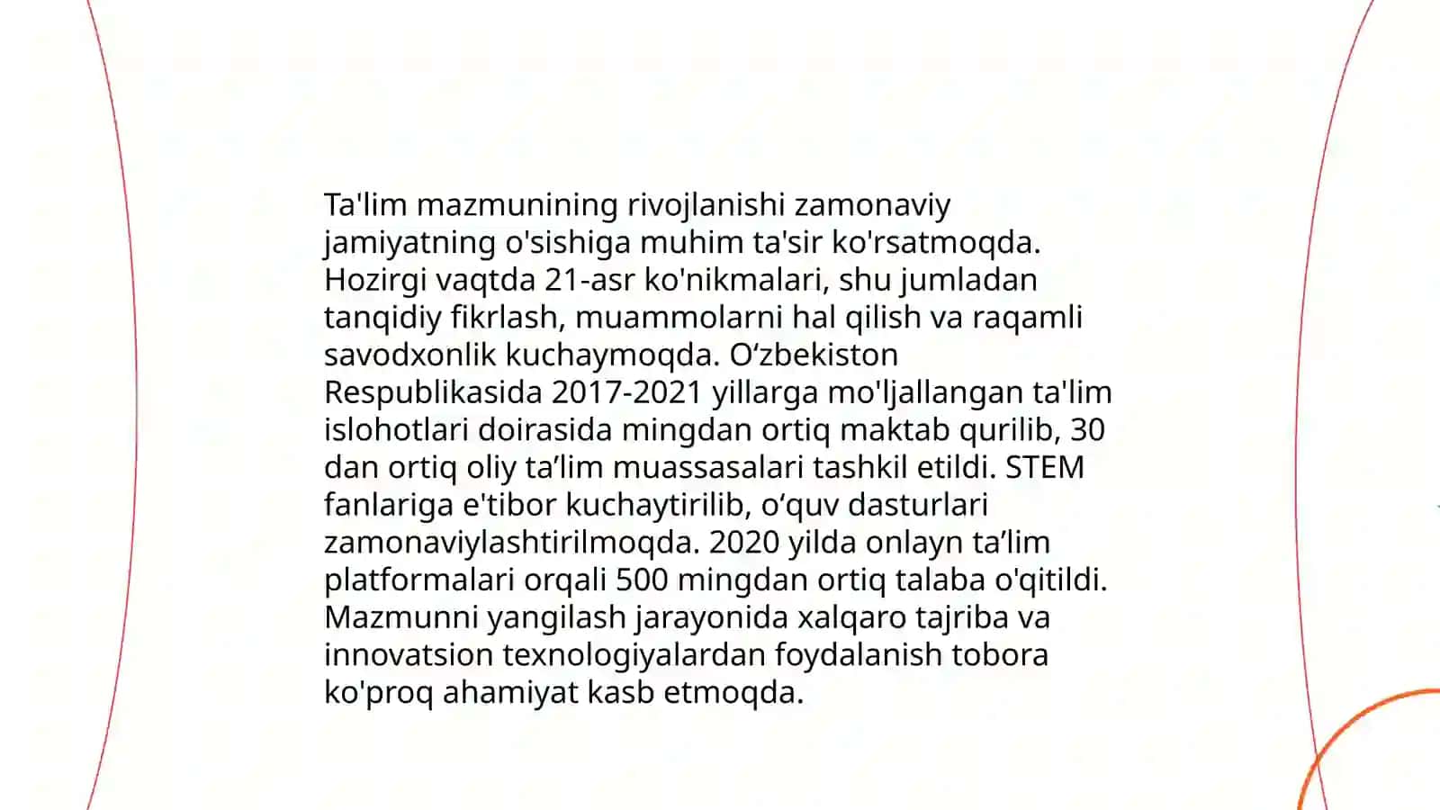 Ta'lim mazmuni 4