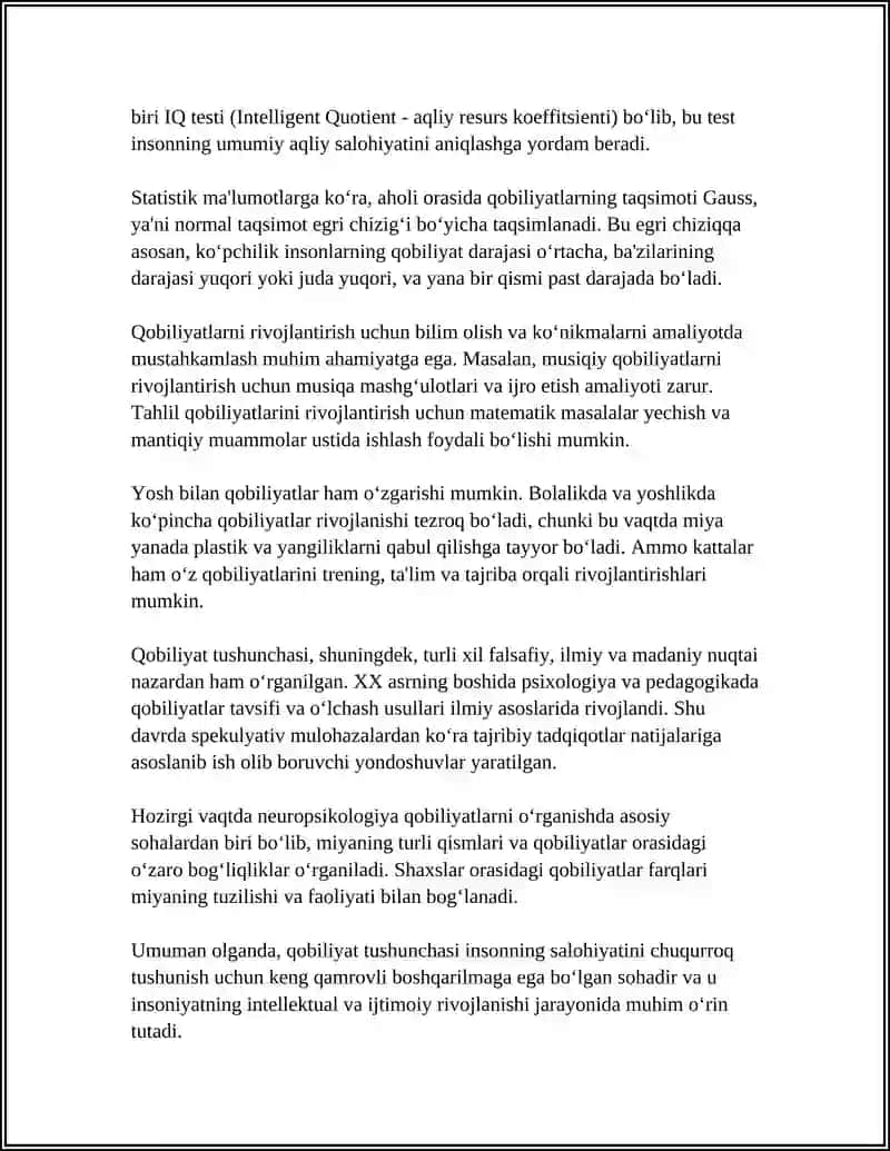 QOBILIYAT VA UNING RIVOJLANISHI 4