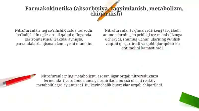 Nitrofuran mahsulotlari farmakologiyasi 4
