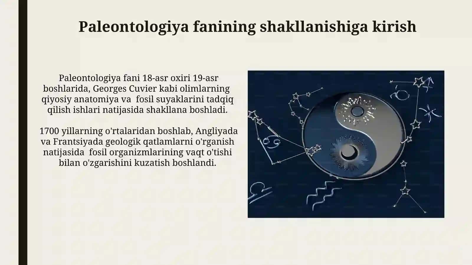Paleontologiya fanining shakllanishi, predmeti, vazifalari, kategoriyalari 4