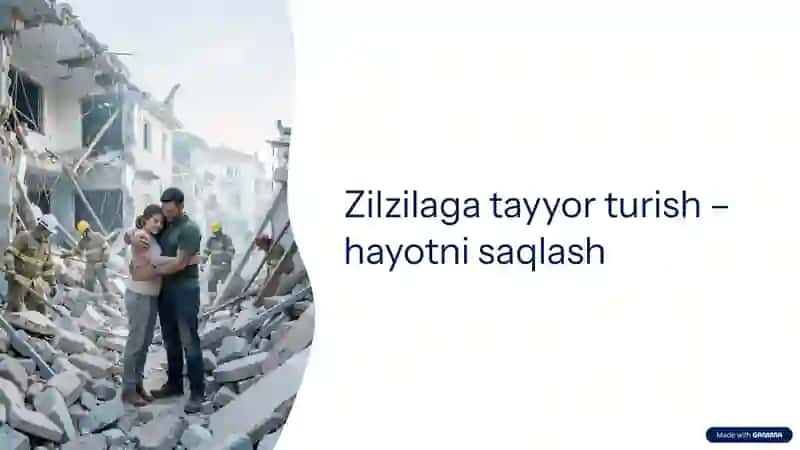 O‘zbekistonda bo‘lishi mumkin bo‘lgan tabiiy xavflar va ularda muhofaza tadbirlari. 4
