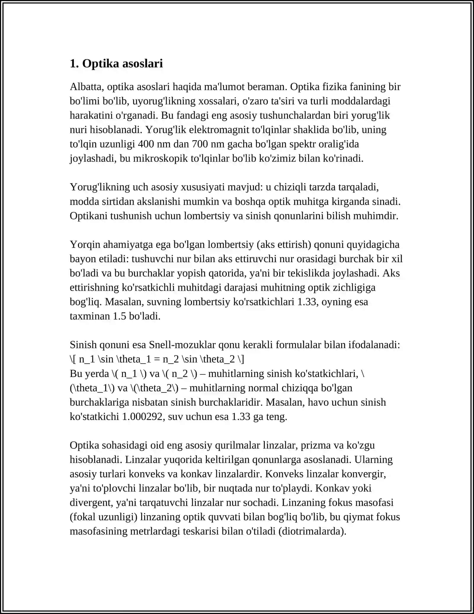 Optika asoslari 4