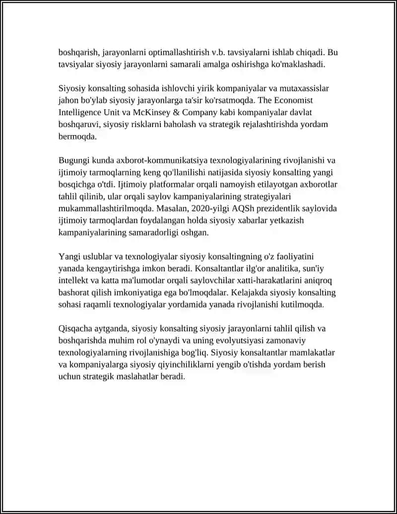 SIYOSIY KONSALTING TUSHUNCHASI 4