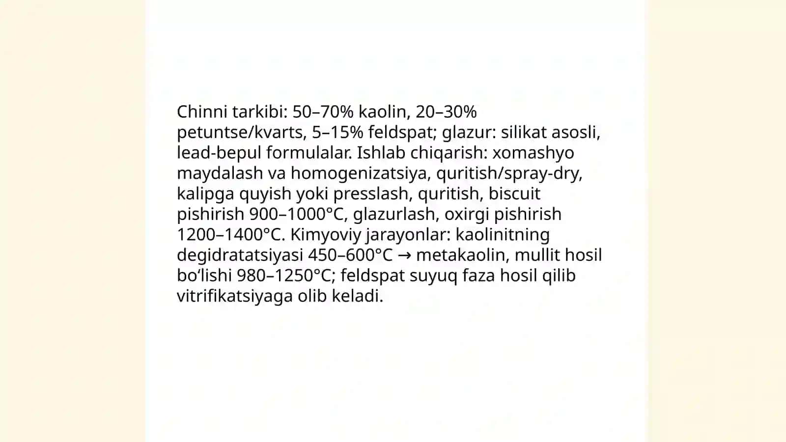Kimyoda yangi yuksalish bosqichini belgilagan moddalar va materiallar 4