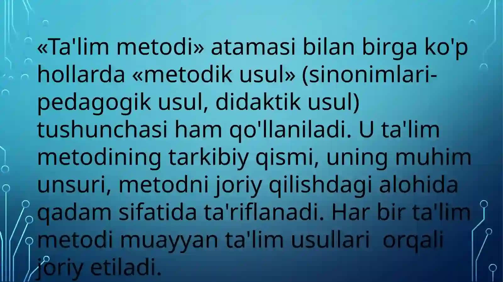 Ta’lim olish jarayonini samarali tashkil etish. Akademik yozish 4