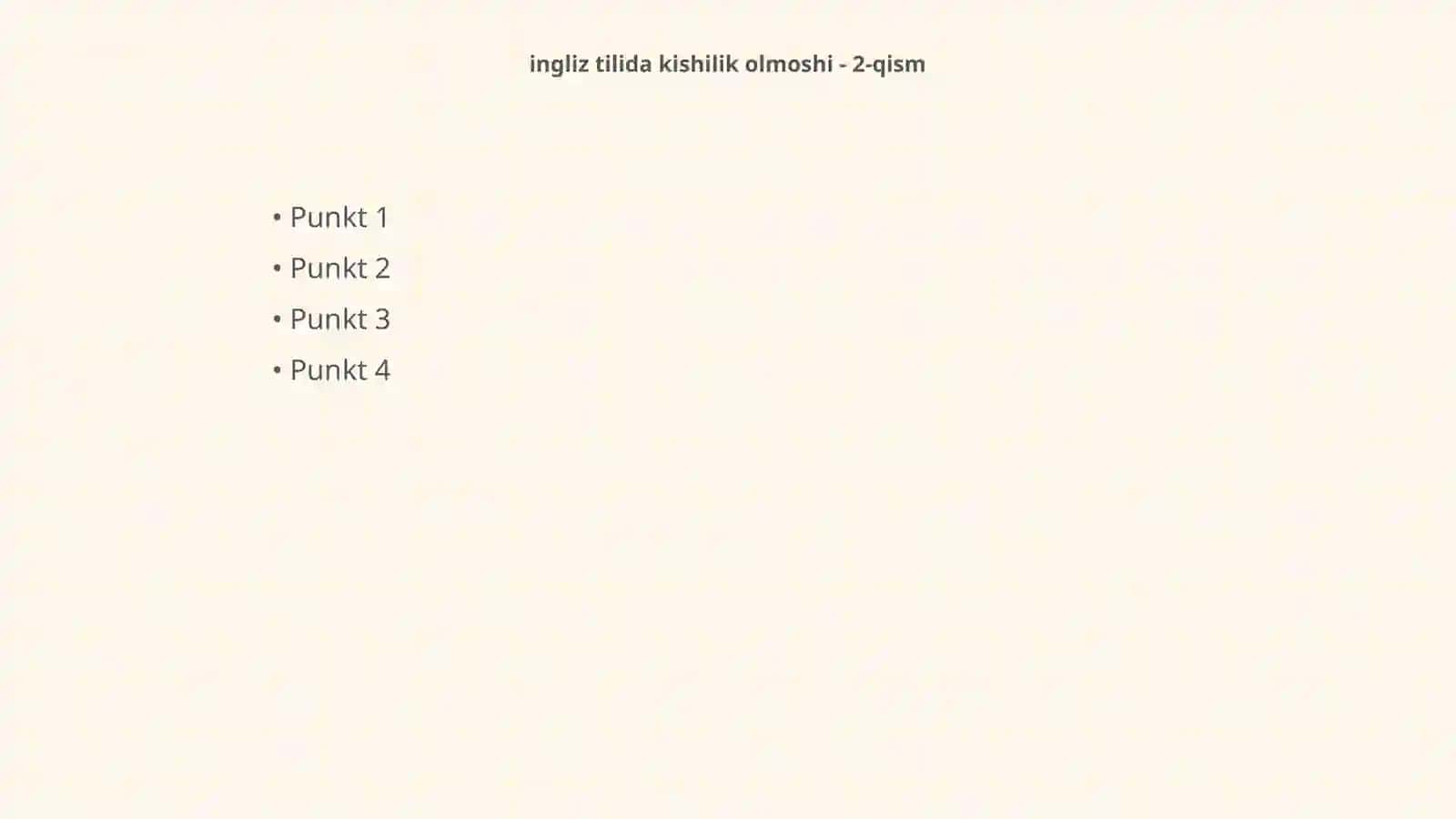 ingliz tilida kishilik olmoshi 4