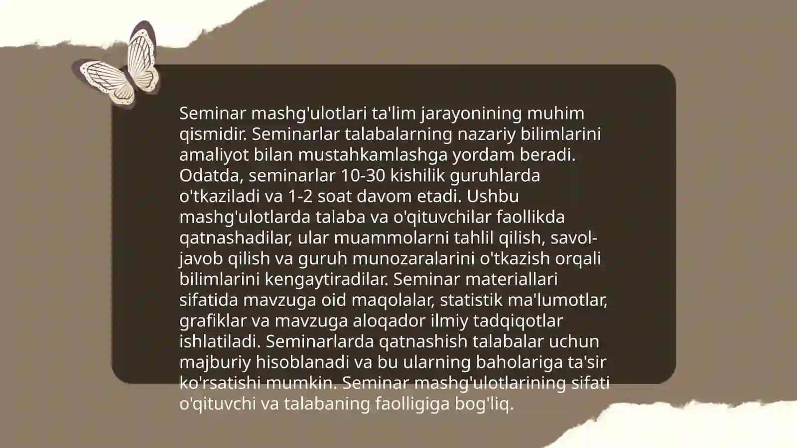 An'anaviy dars tizimi 4
