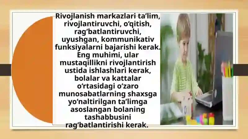 Maktabgacha ta’lim tashkilotida rivojlantiruvchi muhit va uning turlari 4