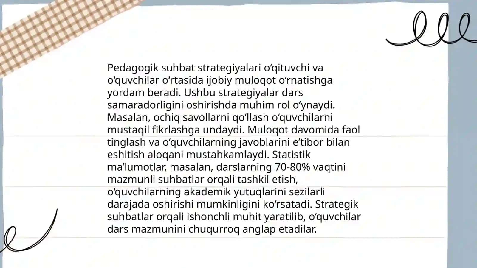 Pedagogik faoliyatda muloqot 4