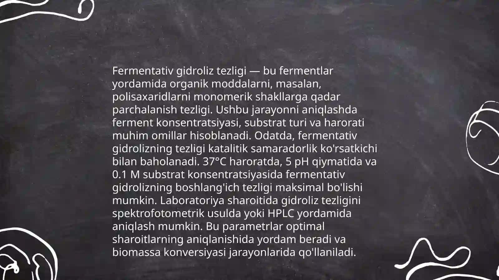 Oqsillarni fermentativ gidroliz kinetikasi 4