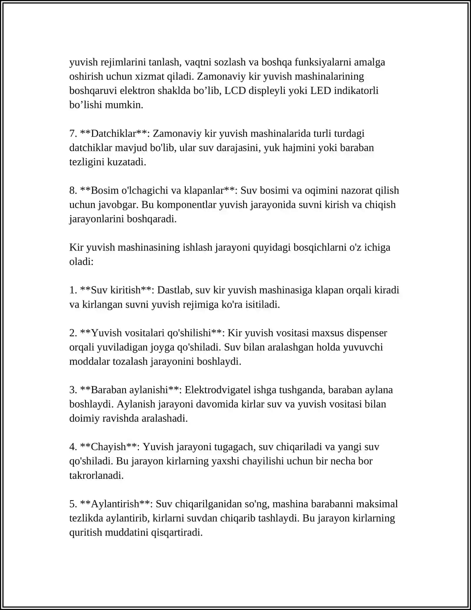 PAXTANI QURITISHDA QO'LLANILADIGAN USKUNALAR VA ULARNING TUZILISHI VA ISHLASHI 4