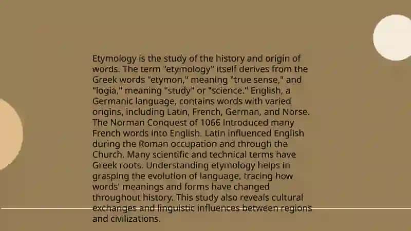 Connection of structure and meaning of words 4