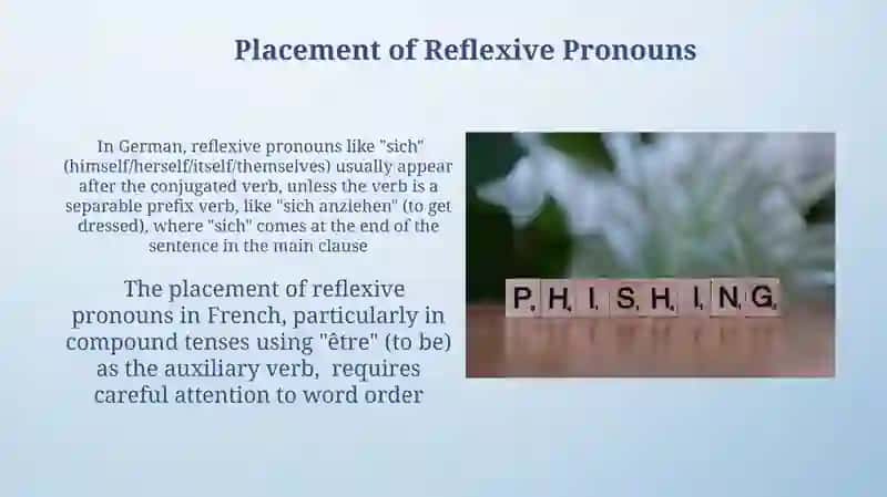Reflexive Pronouns 4