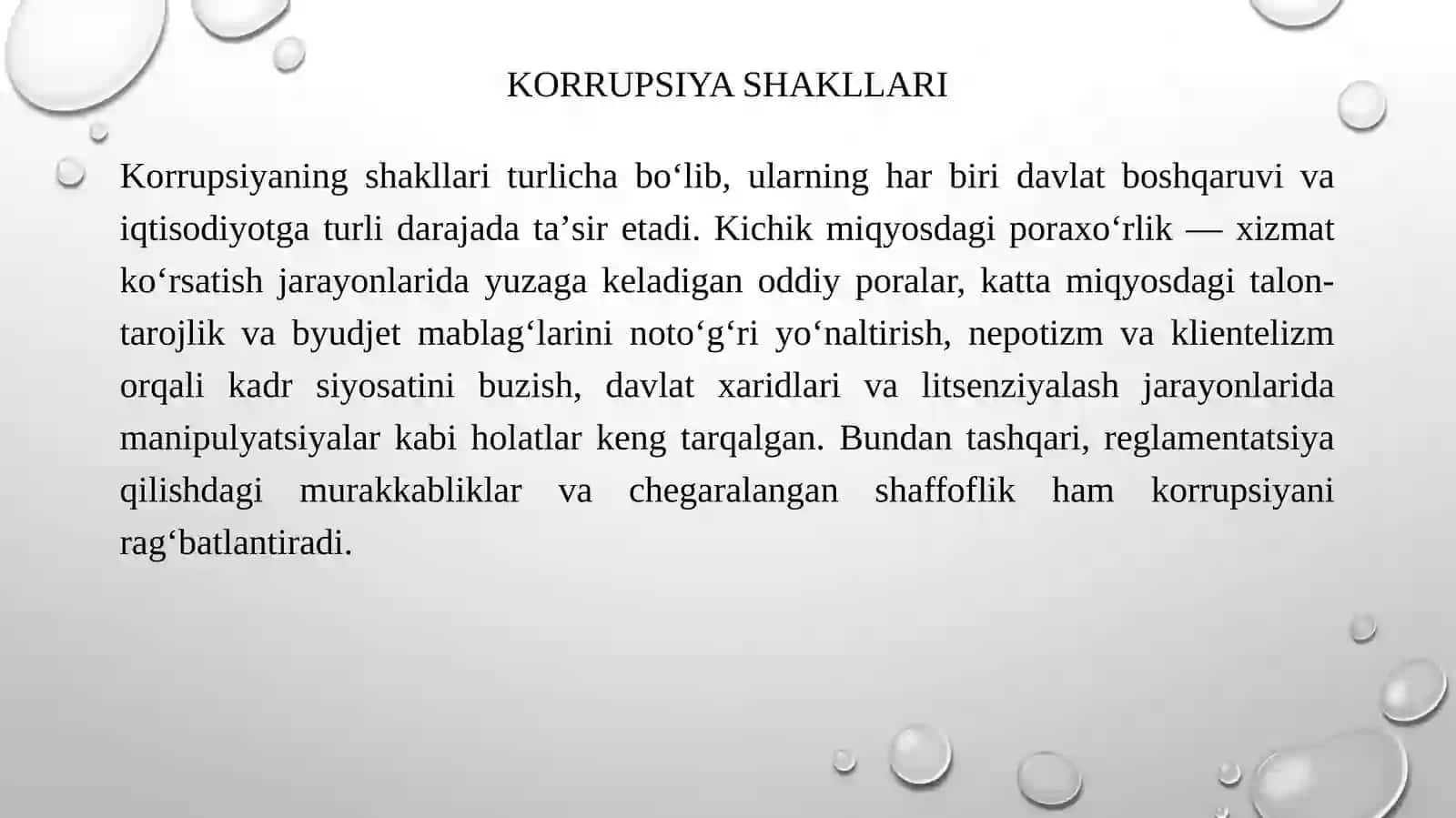 Oʻzbekistonda Korrupsiyaga qarshi kurashish mexanizmlari 4