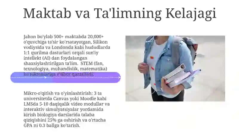 Dars - taʼlimni tashkil etishning asosiy shakli 4
