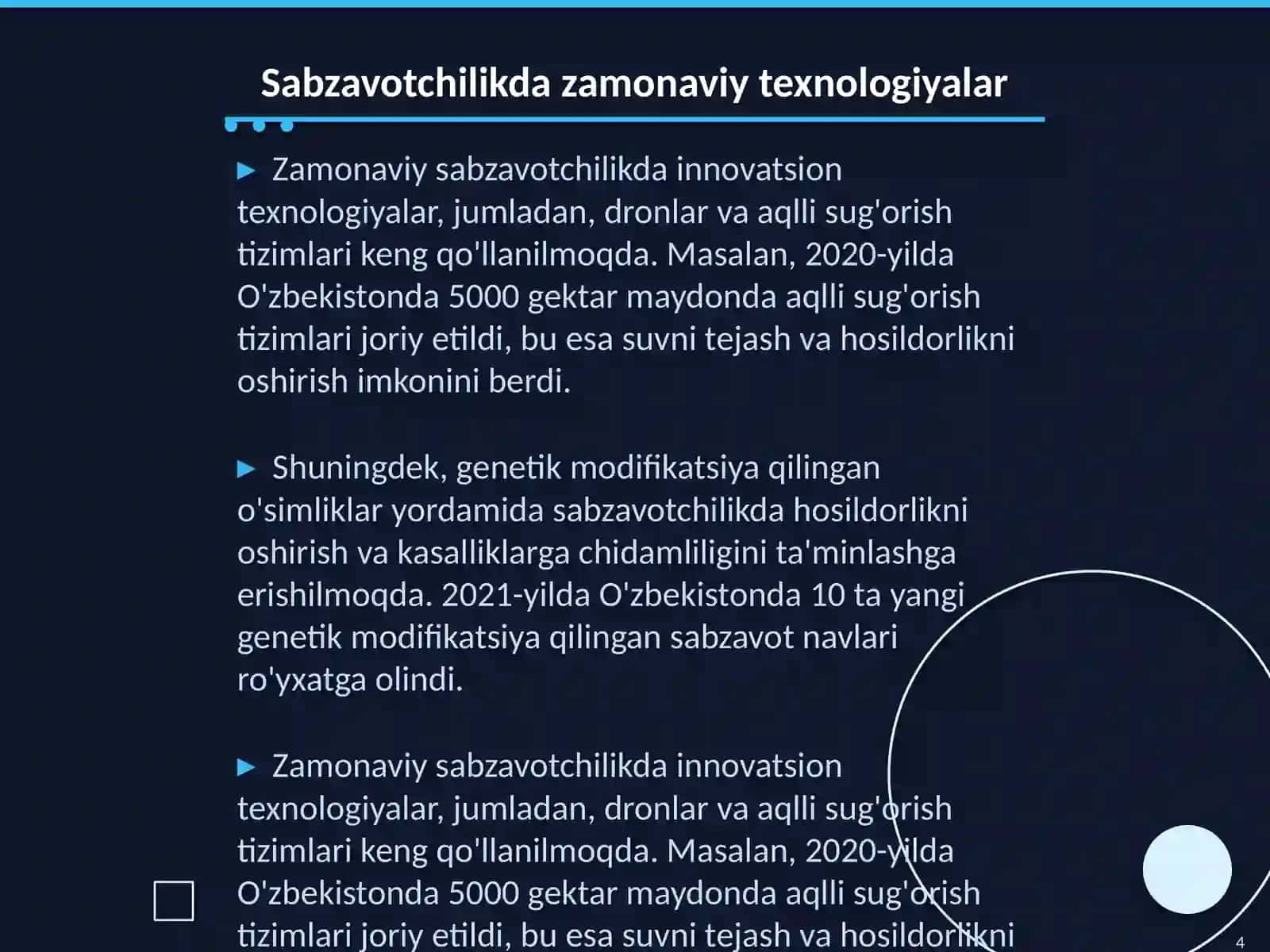 Sabzavotchilik ilmiy asoslarining rivojlanishi 4
