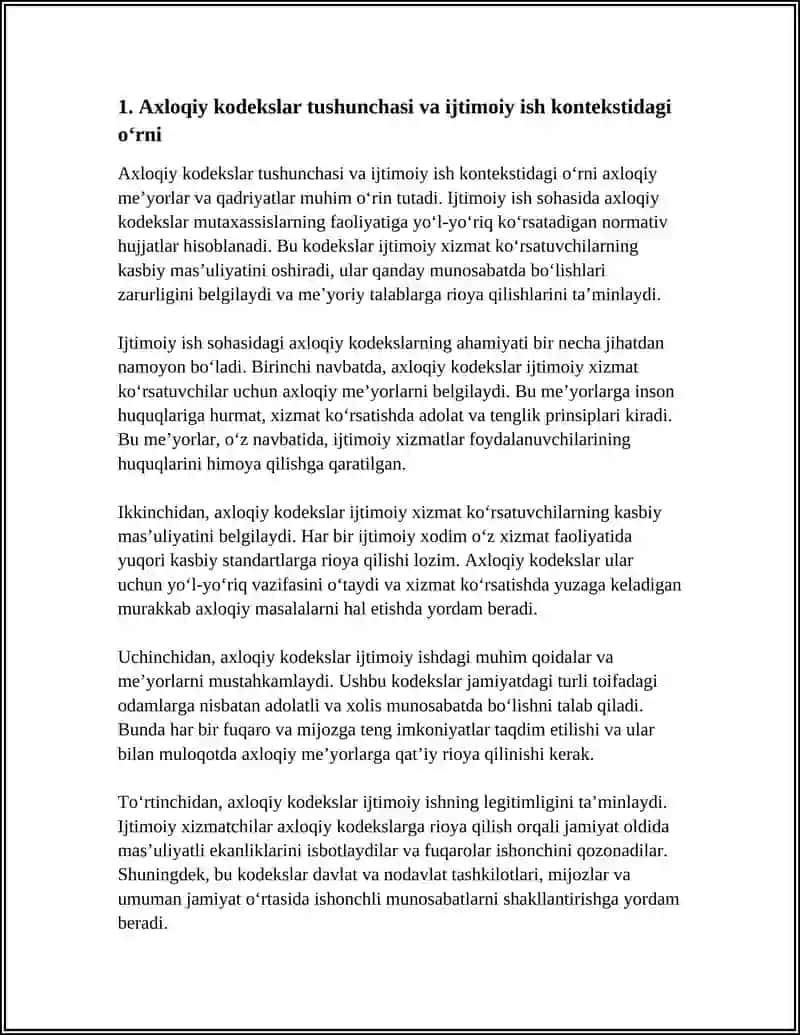 AXLOQIY KODEKSLARNING IJTIMOIY ISHDAGI AHAMIYATI VA RO'LI 4