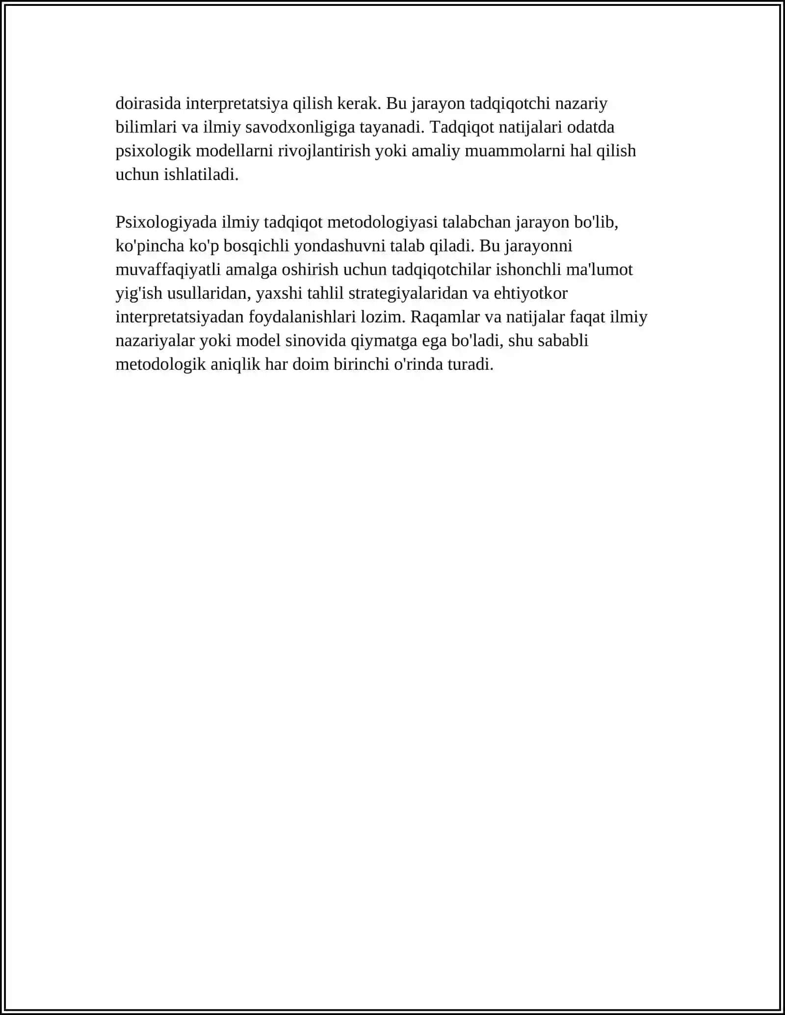 PSIXOLOGIYA METODOLOGIYASI VA METODLARI 4