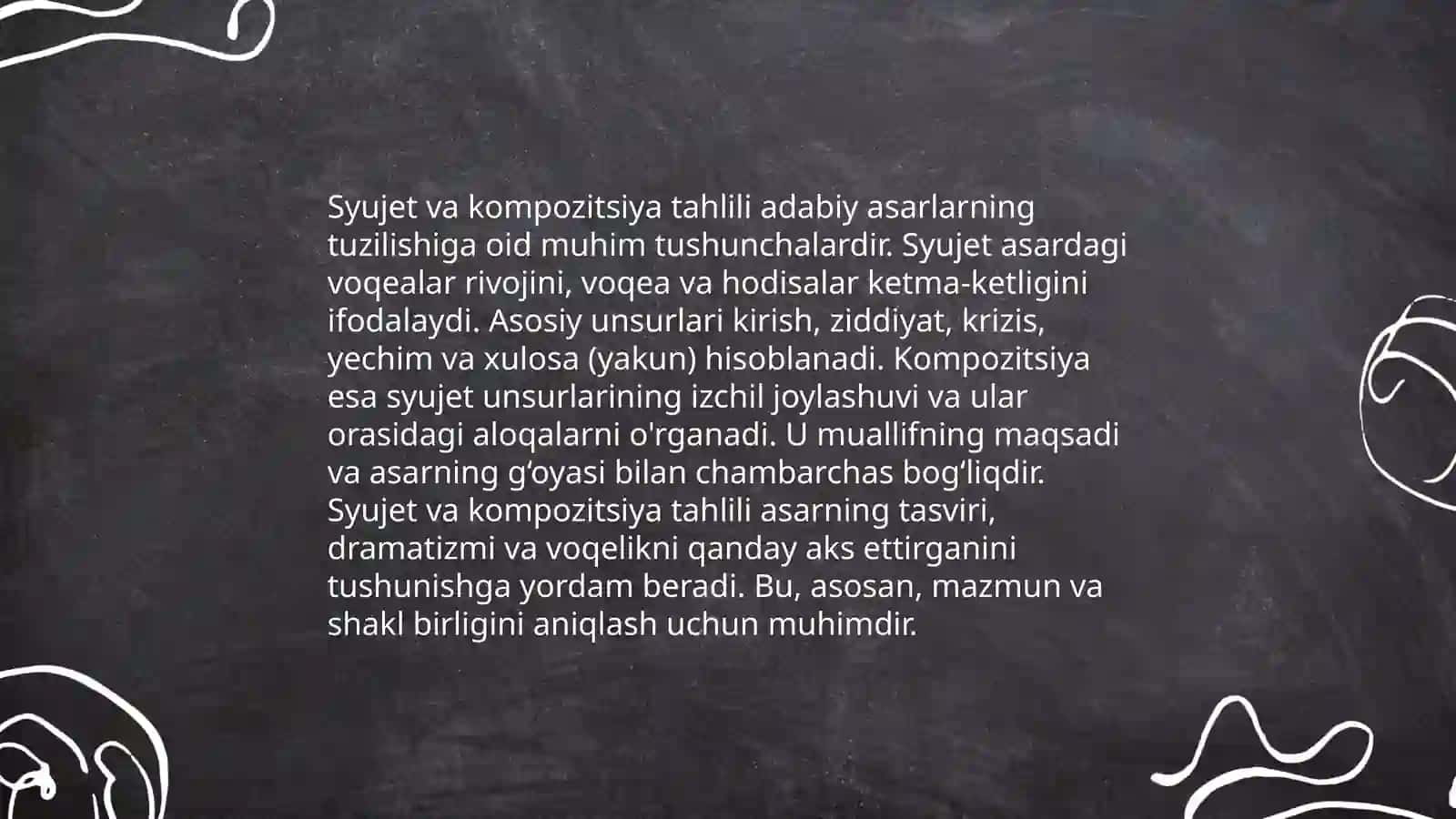 Drammatik asarlarni tahlil qilish metodikasi 4