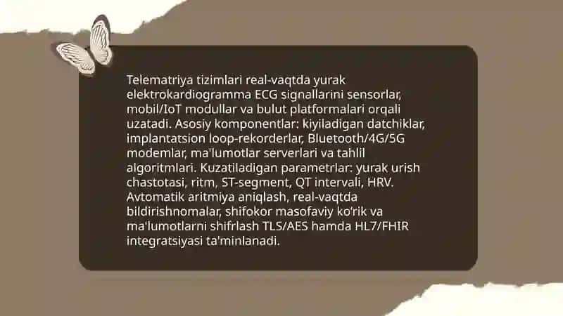 Bemor holatini kardio manitoringda kuzatish 4