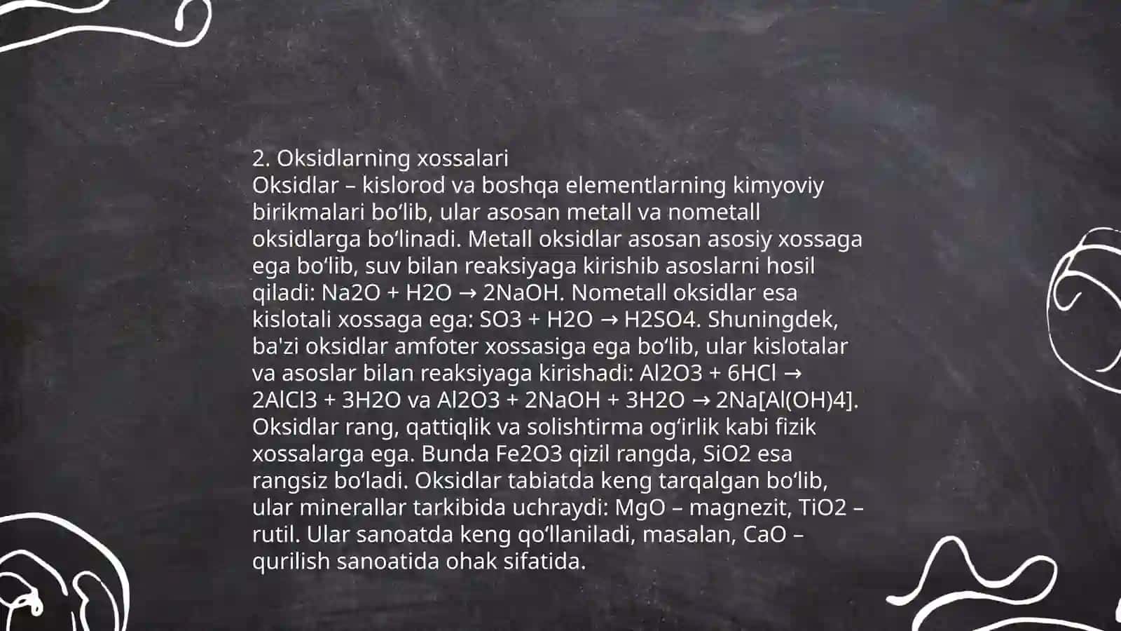 Oksidlar 4