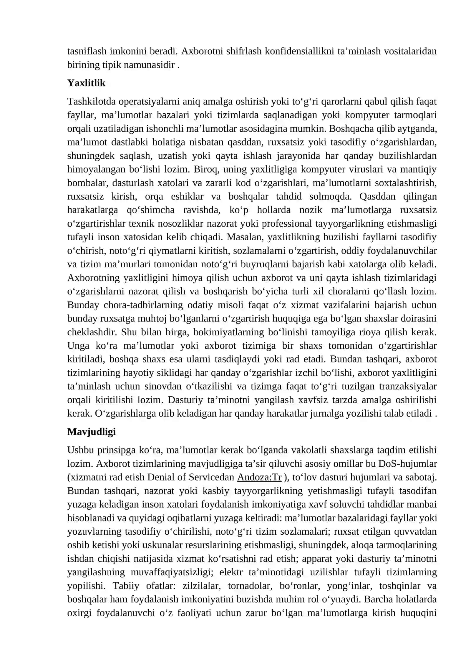 Axborot xavfsizligi 4