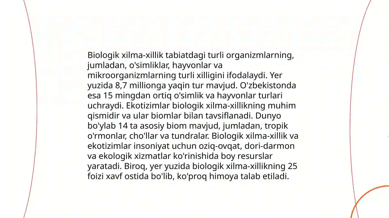 Biologiyadan mashg’ulotlarni rivojlantiruvchi ta’lim texnologiyasi asosida loyihalashtirish 4
