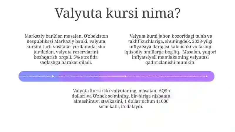 Valyuta kursi va unga ta'sir qiluvchi omillar 4