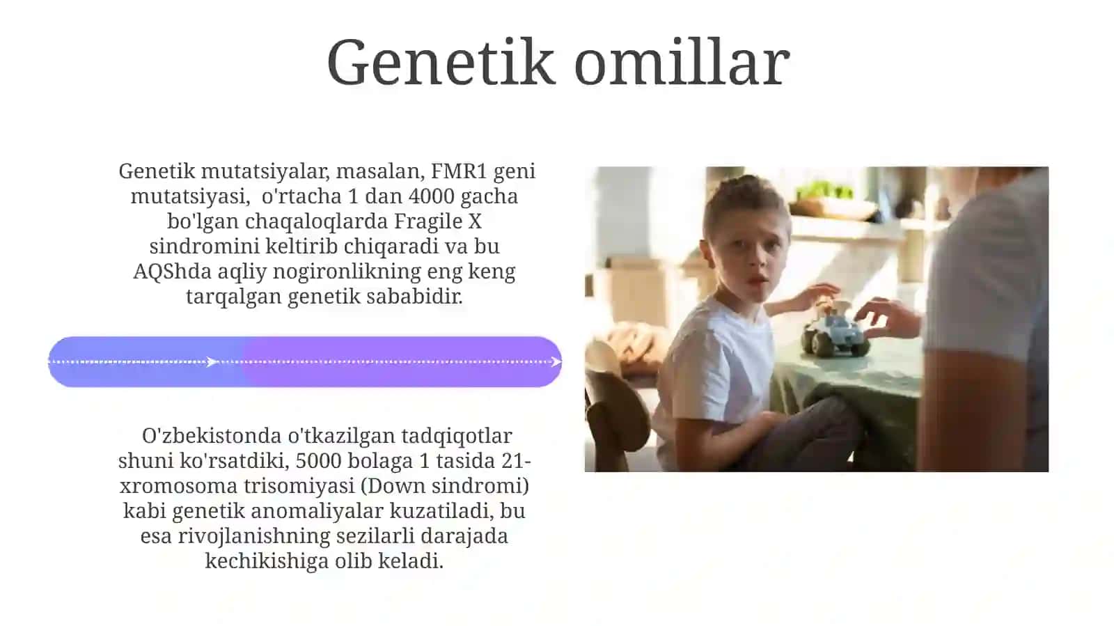 Maxsus yordamga muhtoj bolalardagi rivojlanish nuqsonlarining chuqurligi 4