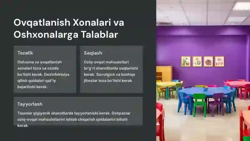Maktabgacha Bolalar Muassasalariga Gigiyenik Talablar 4