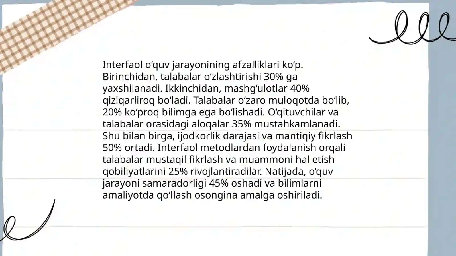 Interfaol metodlar va ularning tasnifi 4