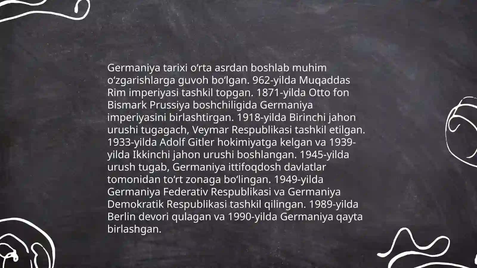 Toxtarov Sobur Germaniya davlati haqida 4