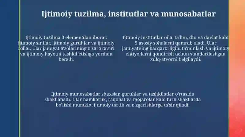Jamiyat tushunchasi 4