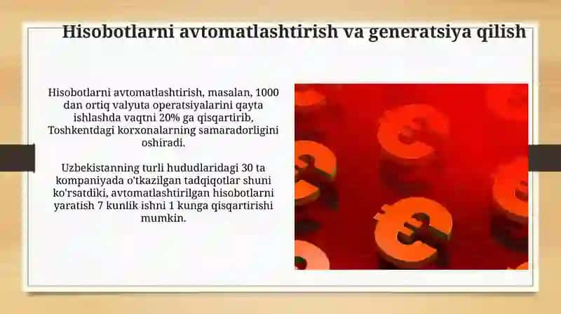 Chet valyutasini sotib olish va sotish buyicha buxgalteriya hisobini avtomatlashtirish 4