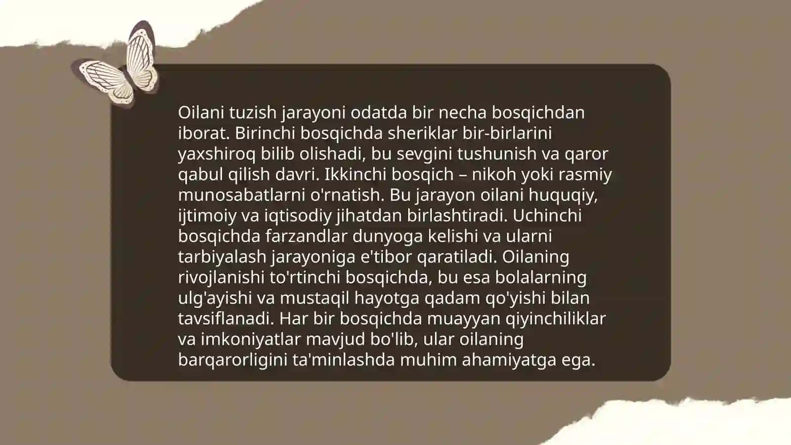 Oila va uning asosiy funksiyalarini shakllantirish 4