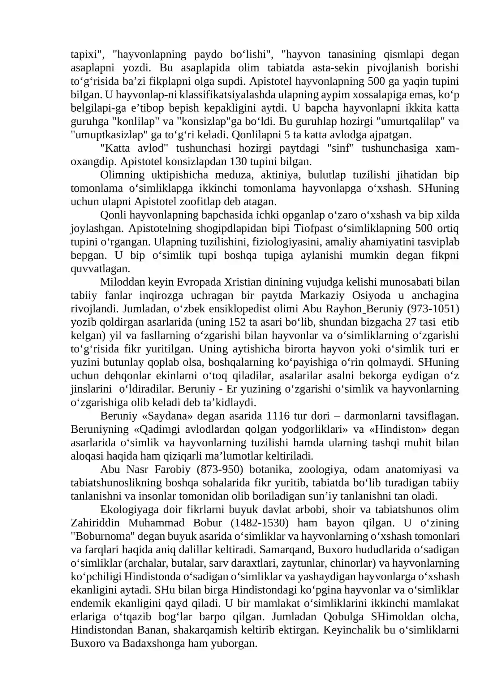 Ekologiya Fanini Predmeti va Vazifalari 4