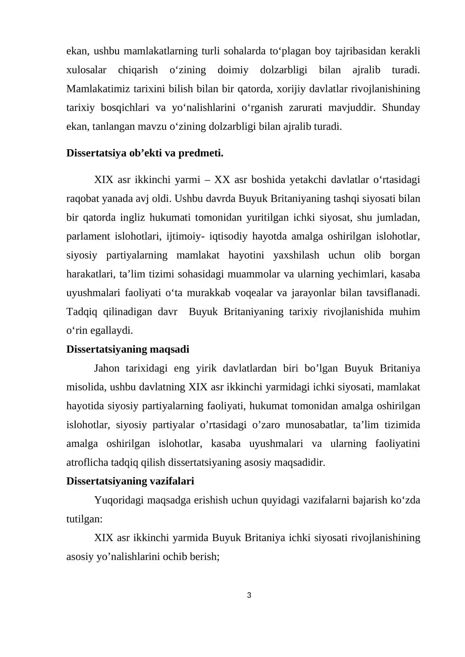 XIX ASR IKKINCHI YARMIDA BUYUK BRITANIYA ICHKI SIYOSATI (XIX ASR IKKINCHI YARMI XX ASR BOSHLARIDA) 4