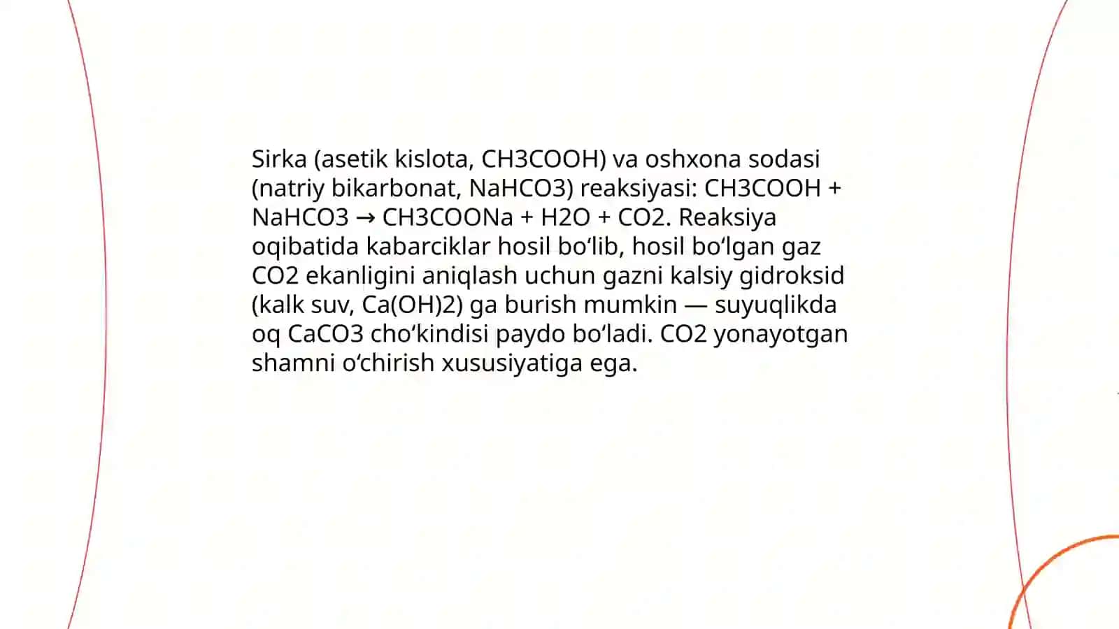 Uy sharoitida kimyoviy reaksiylarni aniqlash 4